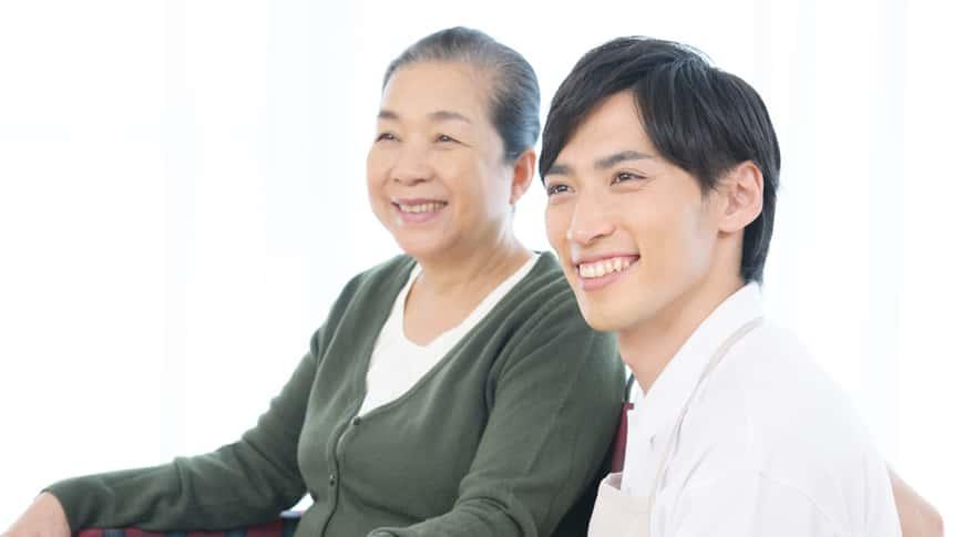 利用者に寄り添う介護職員