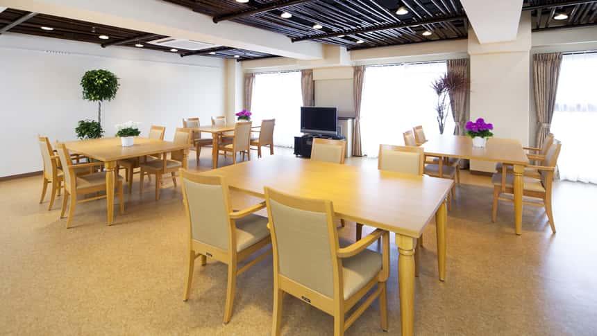 デイサービスの施設内