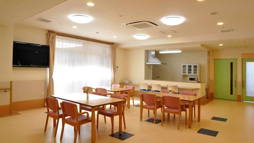 グループホームの共同リビング