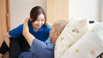 ベッドからの移乗