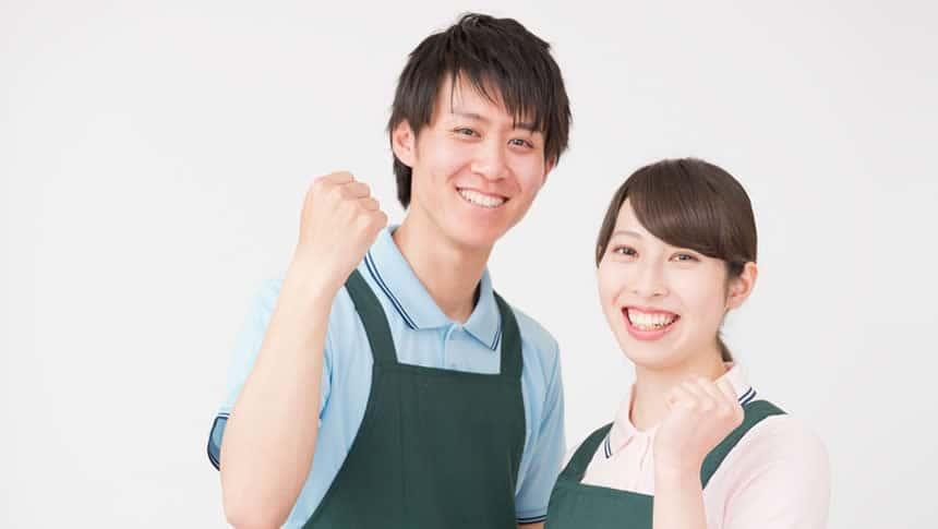 やる気にあふれた介護職員