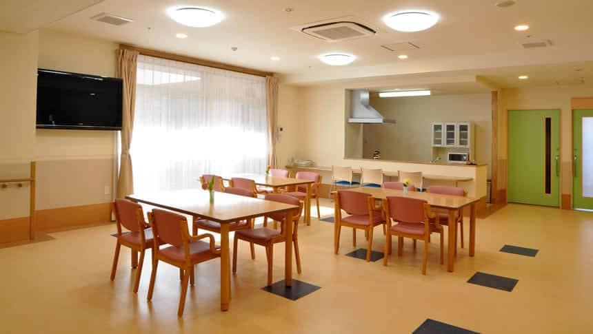 特別養護老人ホーム(介護老人福祉施設)の内観