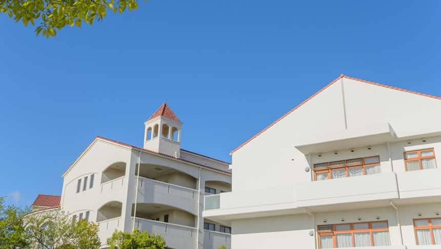 介護施設の外観