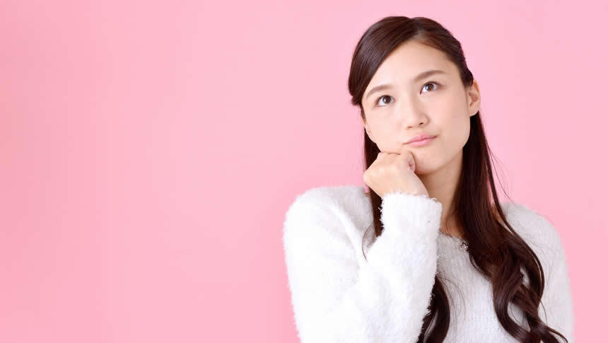 困っている女性